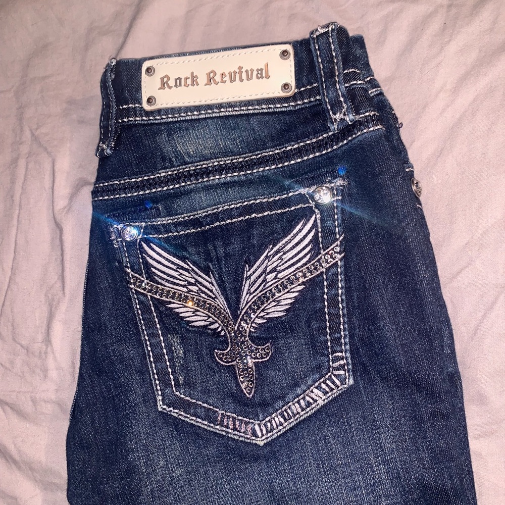 💛Women’s rock revival jeans Lucille💛